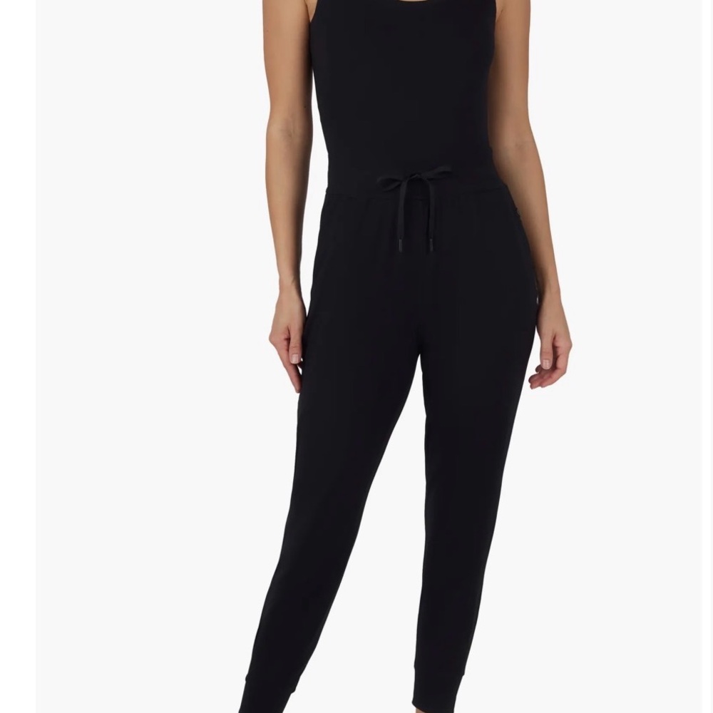 Yogalicious Black Lux  Emmy  Jumpsuit